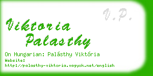 viktoria palasthy business card