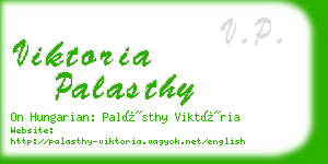 viktoria palasthy business card